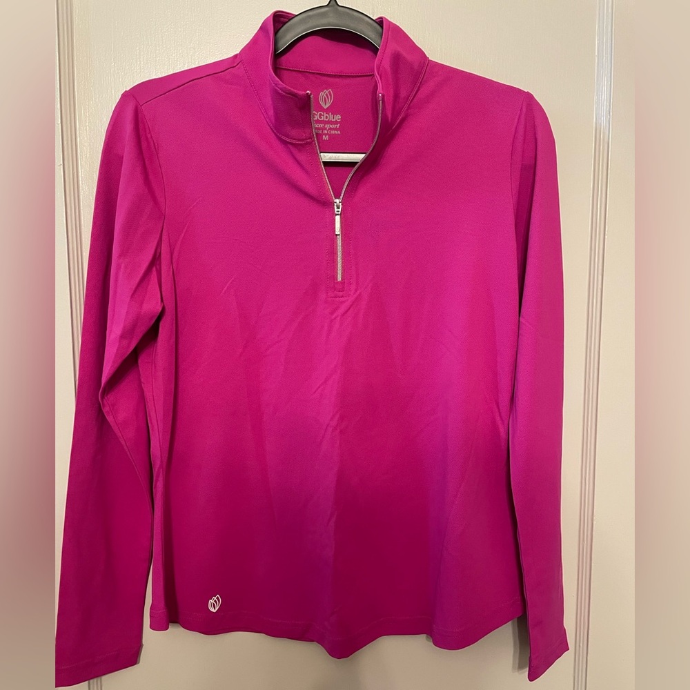 Women's Pink Long Sleeve Top